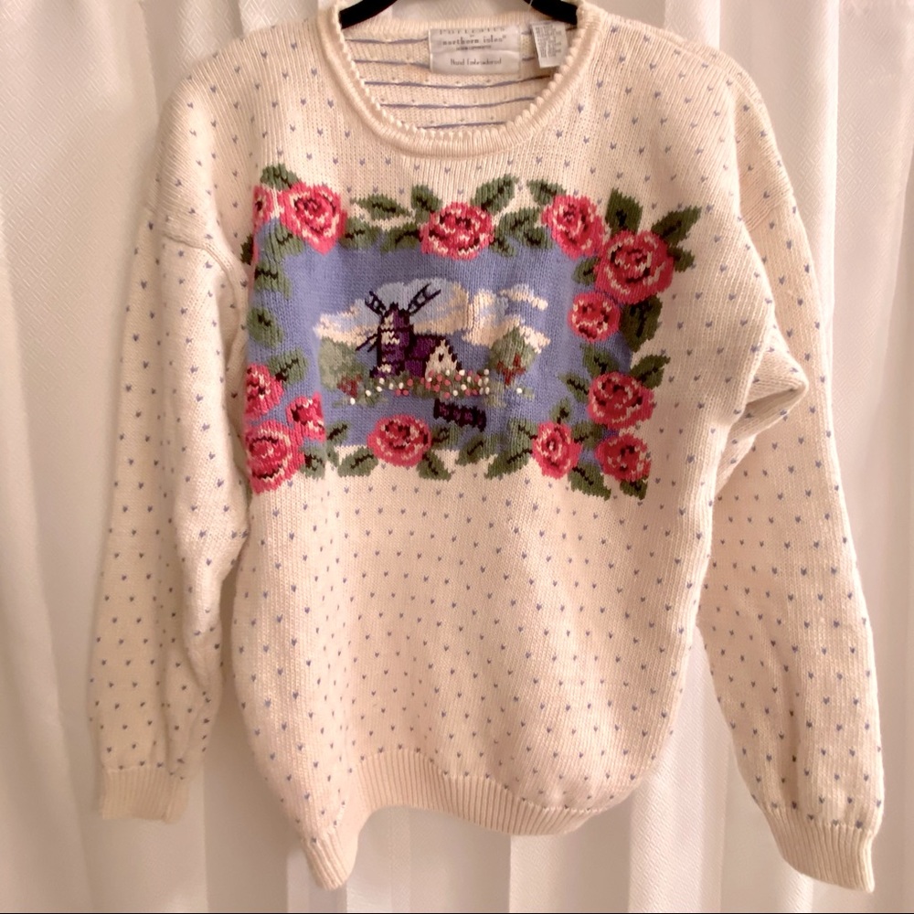Vintage 80s Pastel Sweater